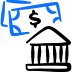 Saving-Bank-Cash--Streamline-Freehand